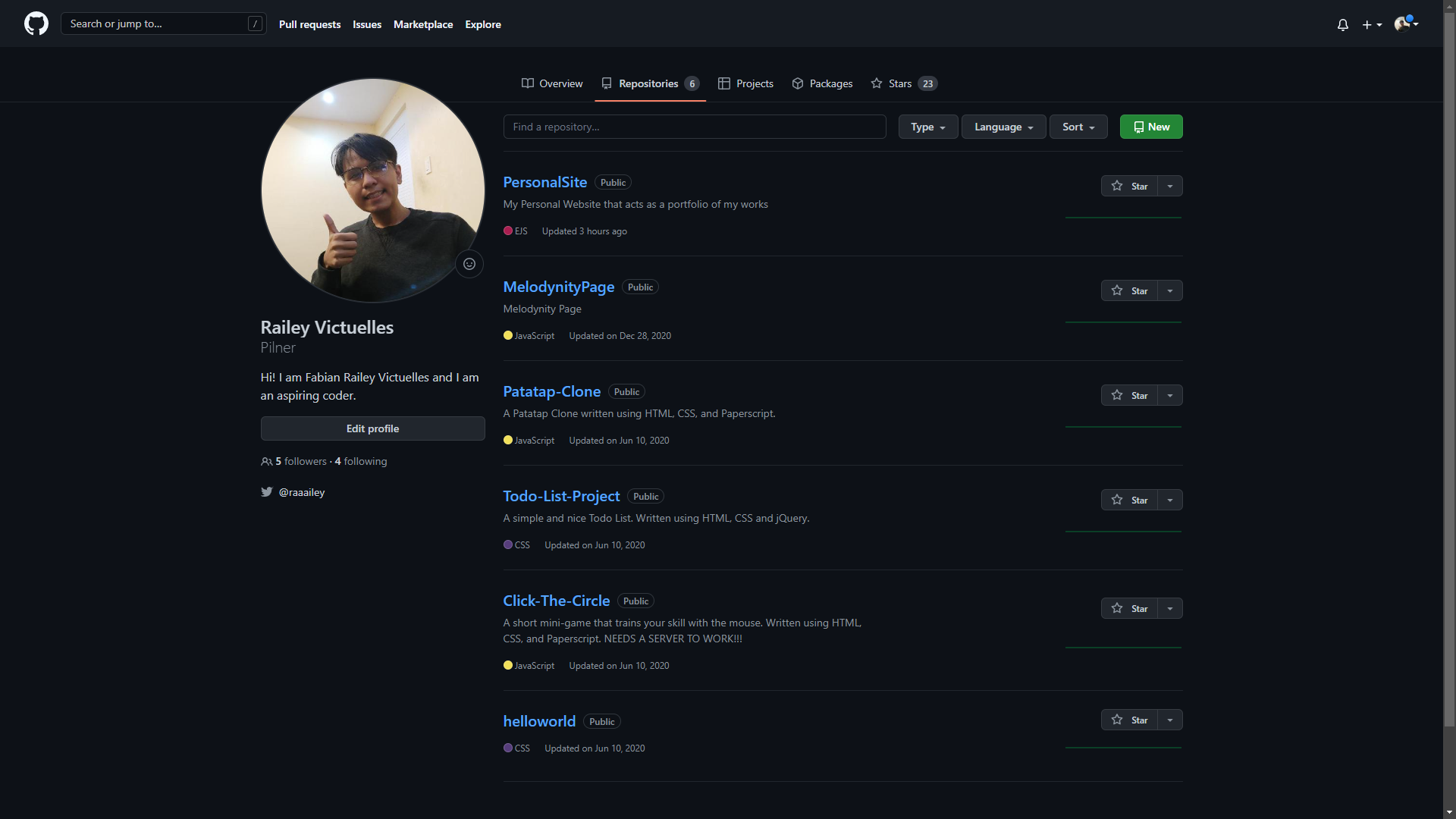 GitHub Profile